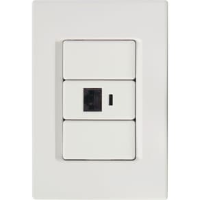 Conjunto 4X2 - 1 tomada RJ 45 (cat. 5E) Tramontina