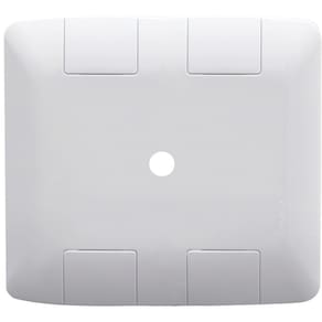 Placa com 1 Furo 9,5 mm 4x4 Tramontina Aria Branca Tramontina