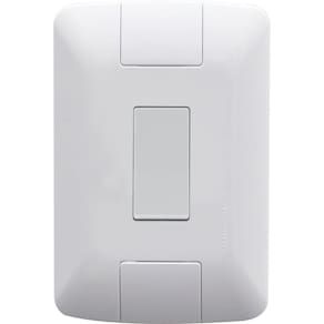 Conjunto 4x2 com 1 Interruptor Simples Tramontina Aria 6 A 250 V Branco Tramontina