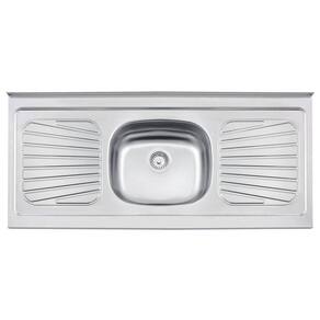 Pia de ApoioTramontina New Raggi 40 em Aço Inox 120x52 cm Tramontina