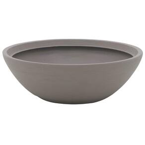 Vaso Tramontina Indi 22 cm em Polietileno Concreto Tramontina