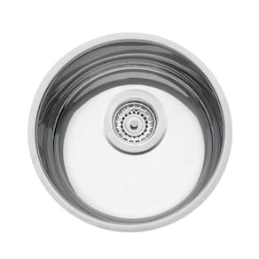 Cuba de embutir Tramontina Luna 30 BL Alto Brilho 30 cm Aço Inox