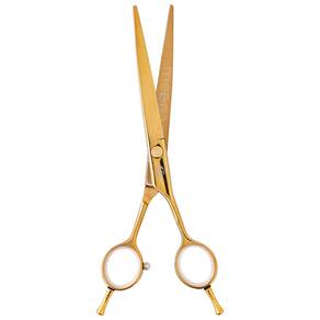 Tesoura Profissional Umi Fio Laser AC Dourada