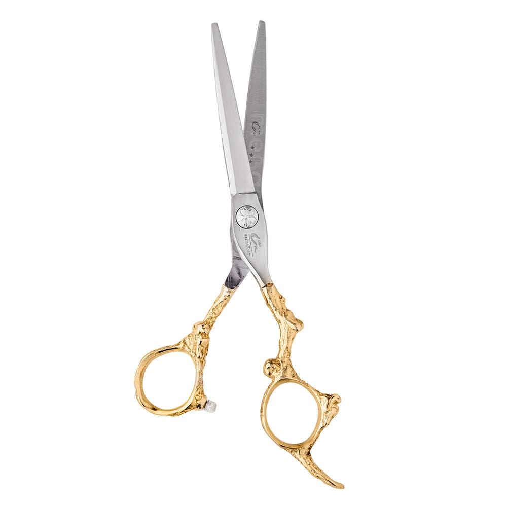 Tesoura Profissional Umi Fio Navalha KN06-60N Prata