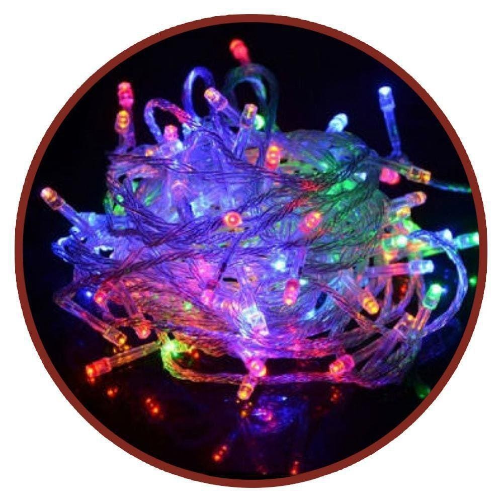 Pisca Pisca Led Colorido 8 Funções 100 Lâmpadas 110V 2Un