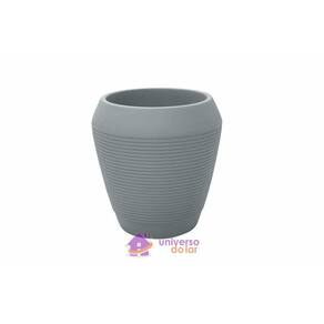 Vaso Egípcio Tramontina em Polietileno Cimento 54 cm Tramontina