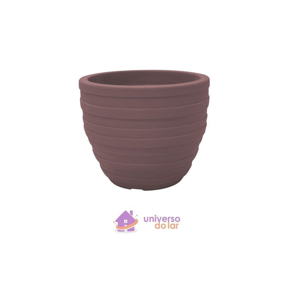 Vaso Inca Tramontina em Polietileno Terracota 32 cm Tramontina