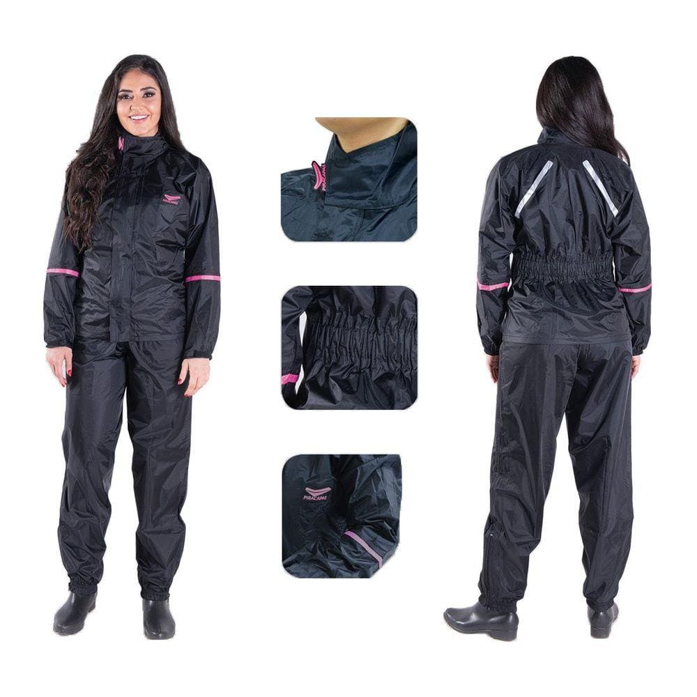 Capa Chuva Piracapas Nylon Feminino