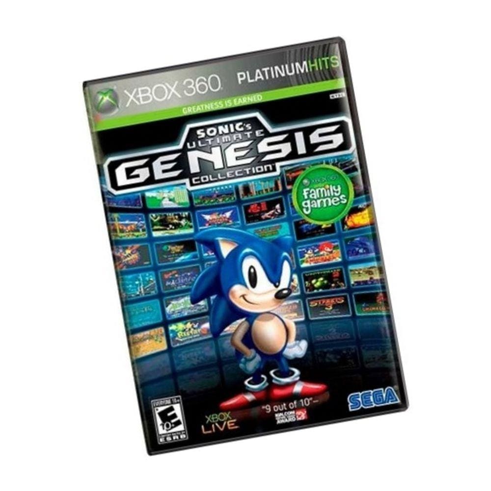 X box 360 jogos sonic  Black Friday Casas Bahia