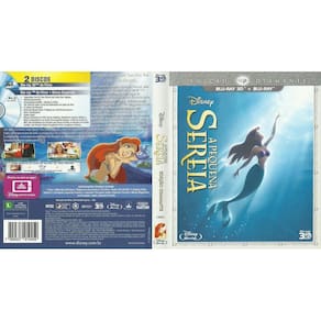 A Pequena Sereia Edição Diamante 3D Blu-Ray+Blu-Ray 3D
