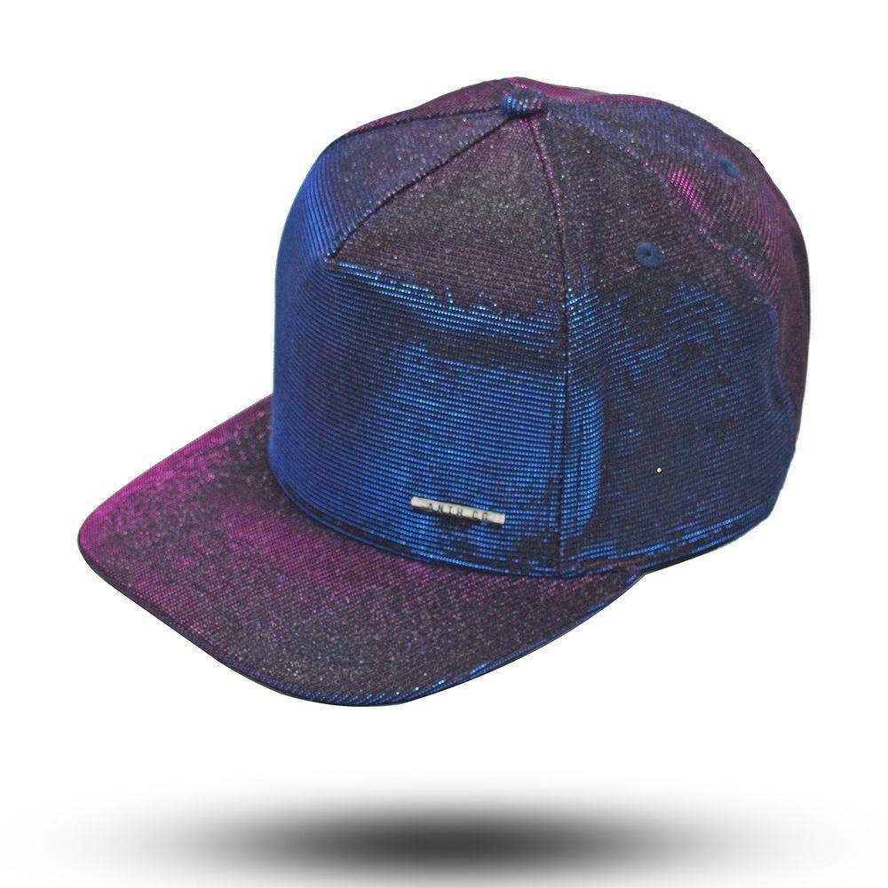 Boné Aba Curva Feminino Masculino Brilho Glitter Brilhante Snapback Bone  Furta Cor Anth Co | Casas Bahia