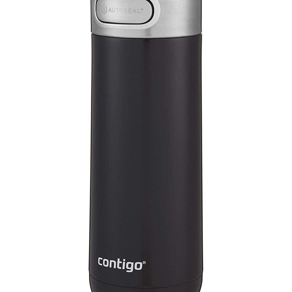 Garrafa Térmica Luxe Autoseal Inox Contigo - 473Ml - Preto