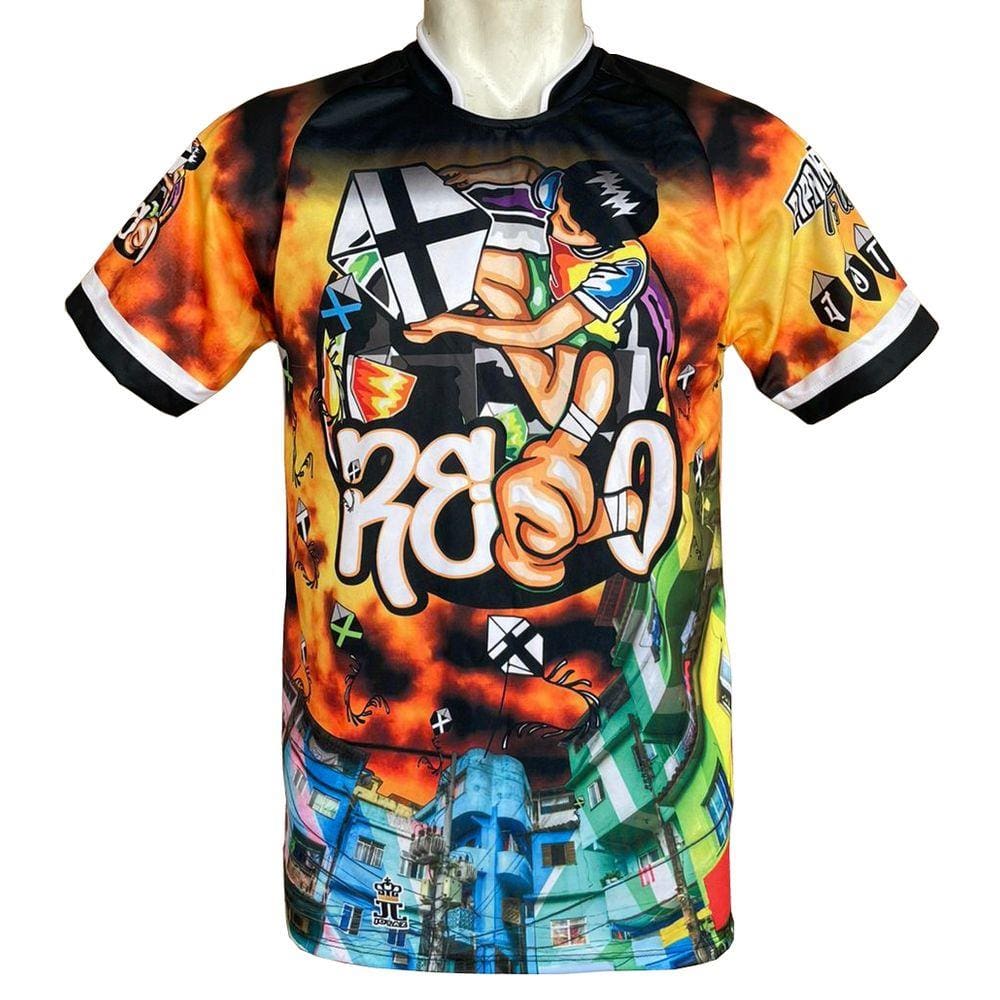 Camisa |Camiseta de Quebrada Pipeiros Papagaio Arraia Cafifa