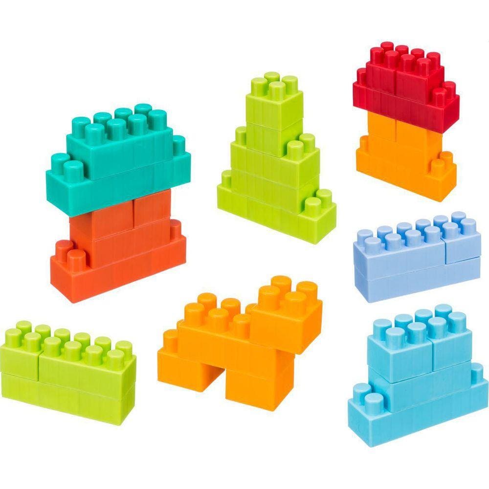 Brinquedo Para Montar Carrinho De Puxar Urso Com Bloco