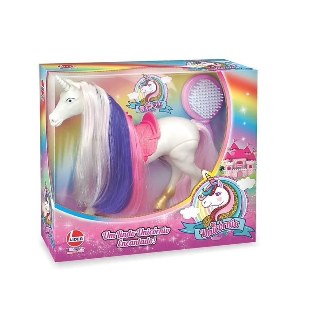 Boneco E Personagem Unicórnio - Lider