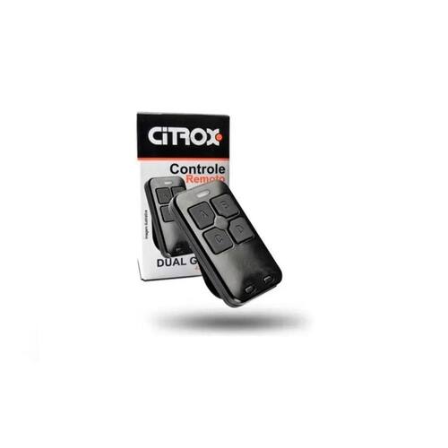 Controle Remoto Dual Gate 433Mhz Cx-7421 4 Botões Citrox Menor preço em Controle Remoto Dual Gate 433Mhz Cx-7421 4 Botões Citrox