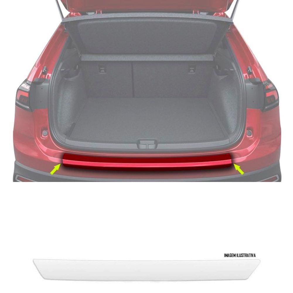 Protetor de Porta Malas Incolor Vw Nivus Adesivo