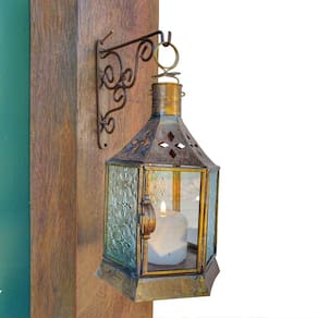 Luminária Lanterna Marroquino Pendente Arandela Decorativa Porta Velas