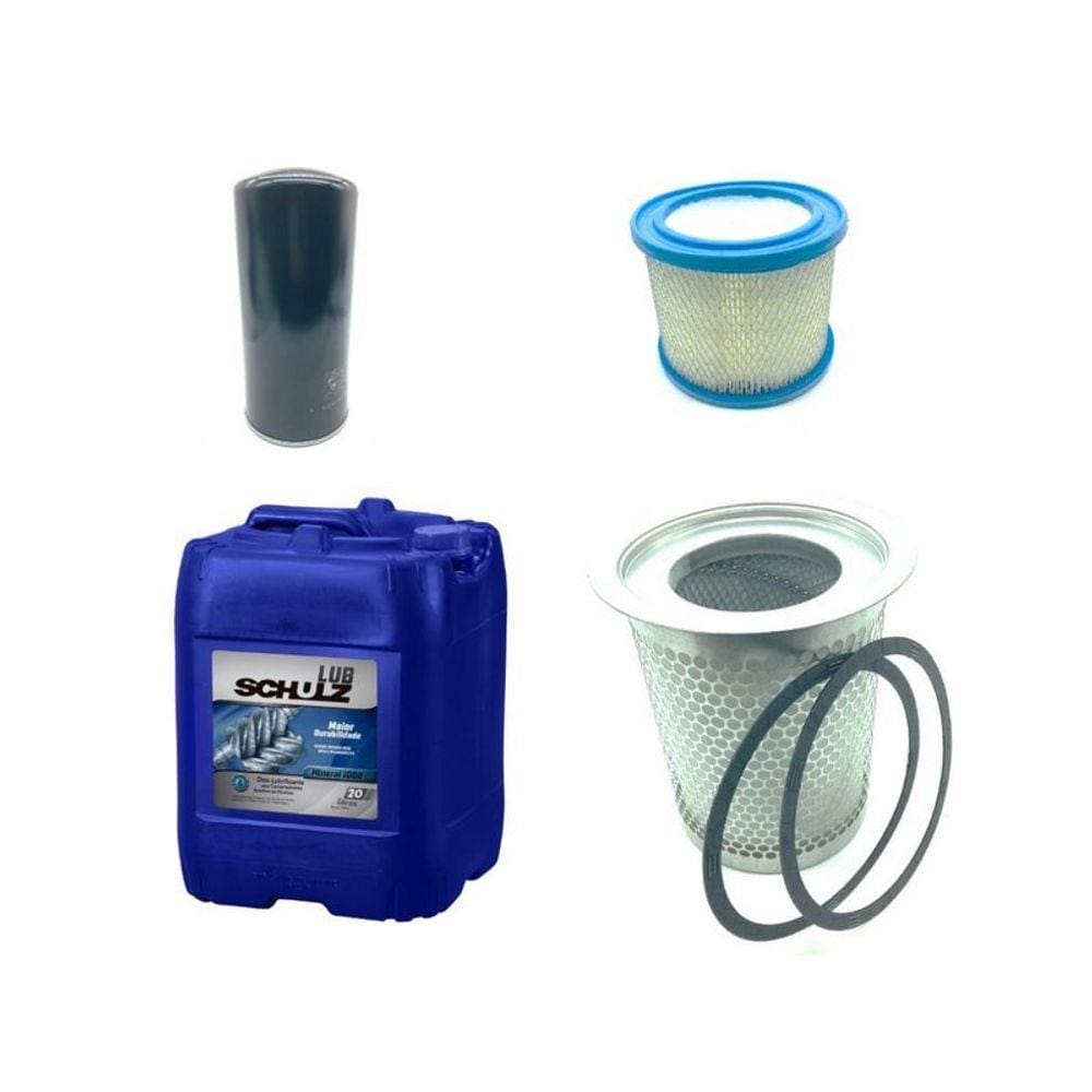 Kit Manutenção Preventiva Completa Compressor Schulz - Srp 2040 / Srp 2050