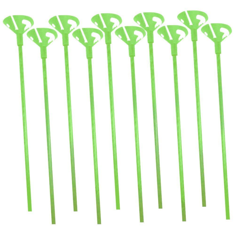 Vareta com Suporte para Balões 33cm Verde Menta - 10 Unidades
