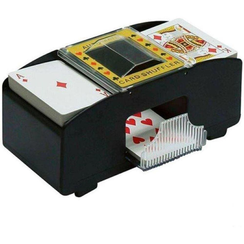 Embaralhador Misturador Cartas Baralho Automático 2 Decks