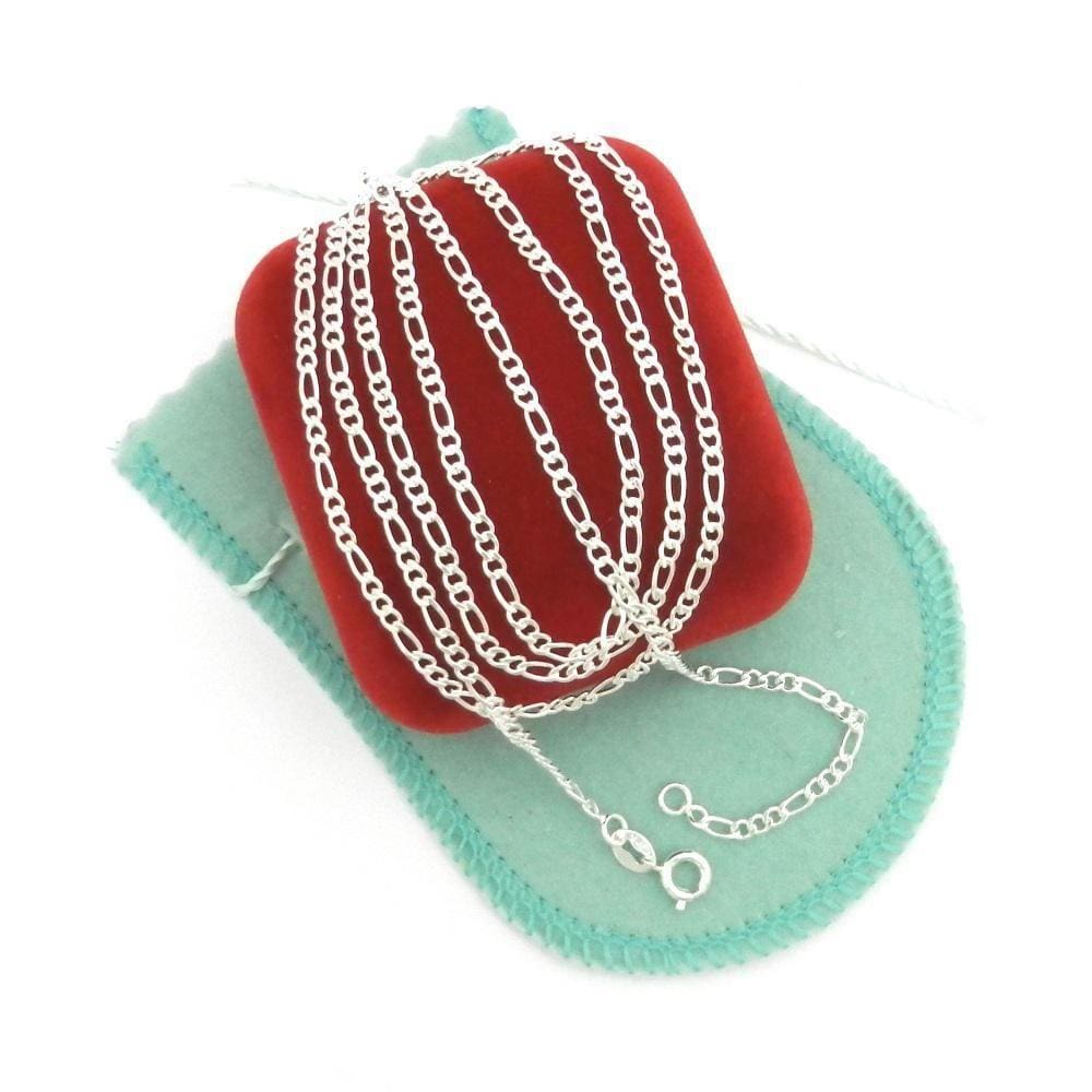 Corrente Feminina 40Cm 2Mm Largura Folheado Prata Cr479