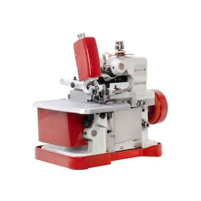 Overlock Semi Industrial-Sun Special Vermelha+Mesa 80 cm