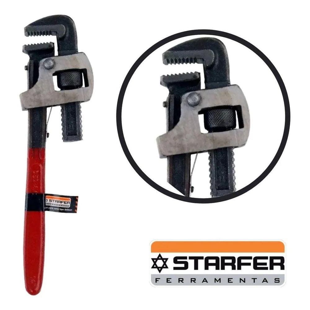Chave De Grifo Profissional Stillson Grifo 10 Polegadas