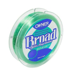 Linha Monofilamento Owner Broad 0,37Mm 26Lb/11,8Kg - 300 M