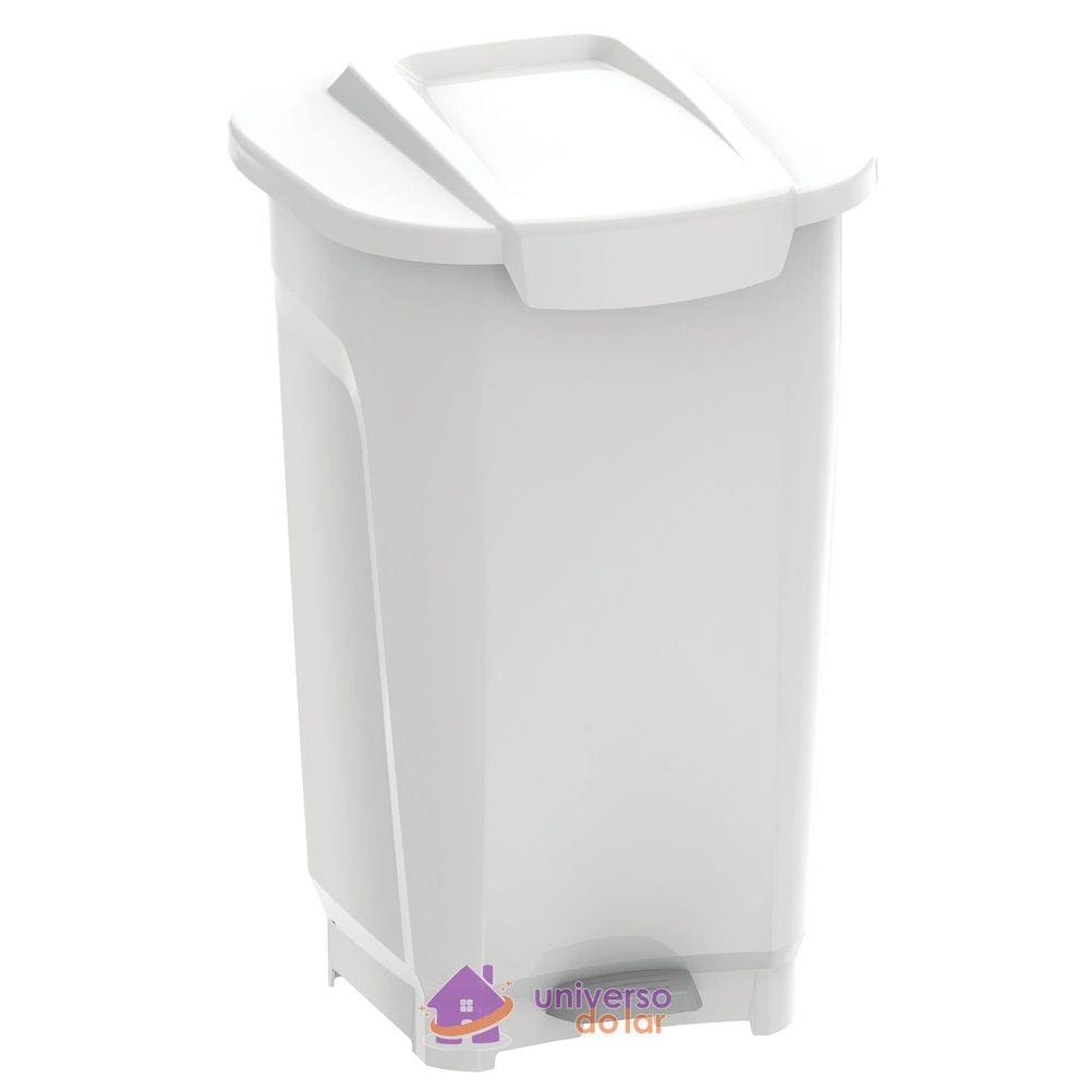 Lixeira Tramontina T-Force 50 L Branca Tramontina