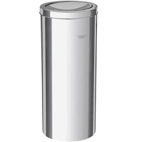Lixeira Inox Tramontina Swing com Acabamento Polido e Tampa Basculante 30 L Tramontina