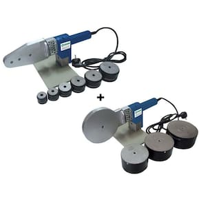 Kit Com Duas Termofusoras Topfusion Para Tubulação Ppr De 20 A 110 Mm 220V