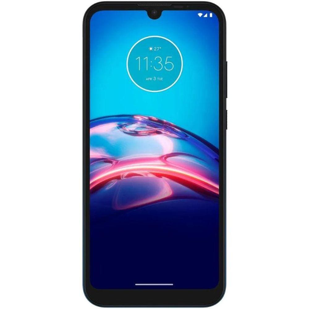 Usado: Motorola Moto E6S 64GB Azul Navy Bom - Trocafone