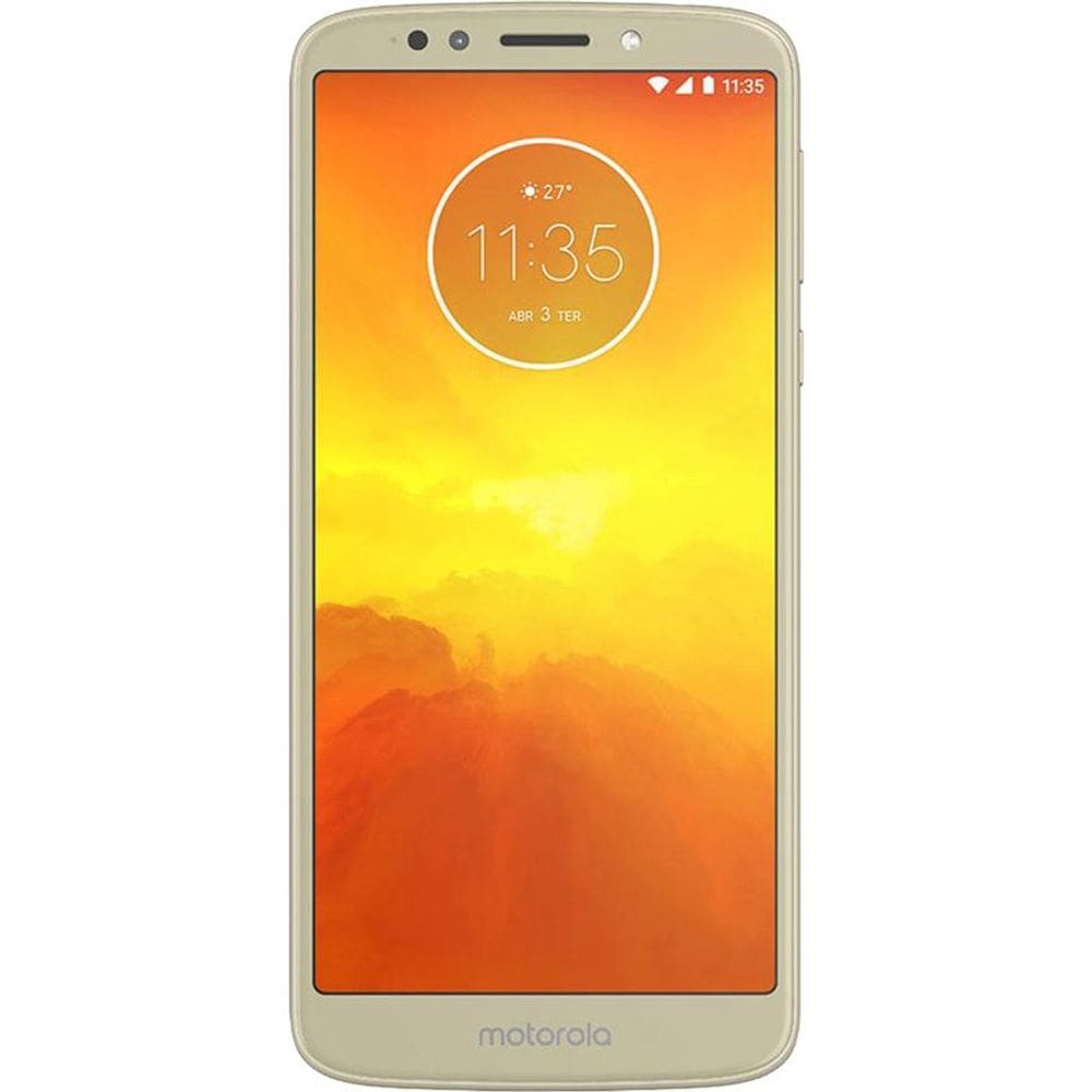 Usado: Motorola Moto E5 16GB Ouro Bom - Trocafone