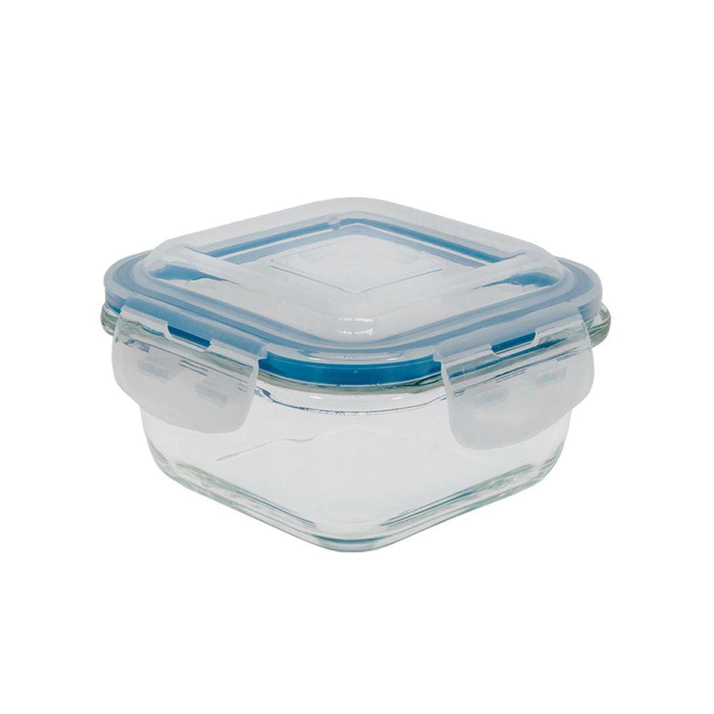 Kit 10 Potes Vidro Hermético Tampa 320Ml Marmita