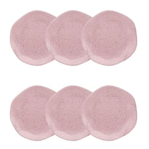 Conjunto de 6 Pratos de Sobremesa Pink Sand Oxford