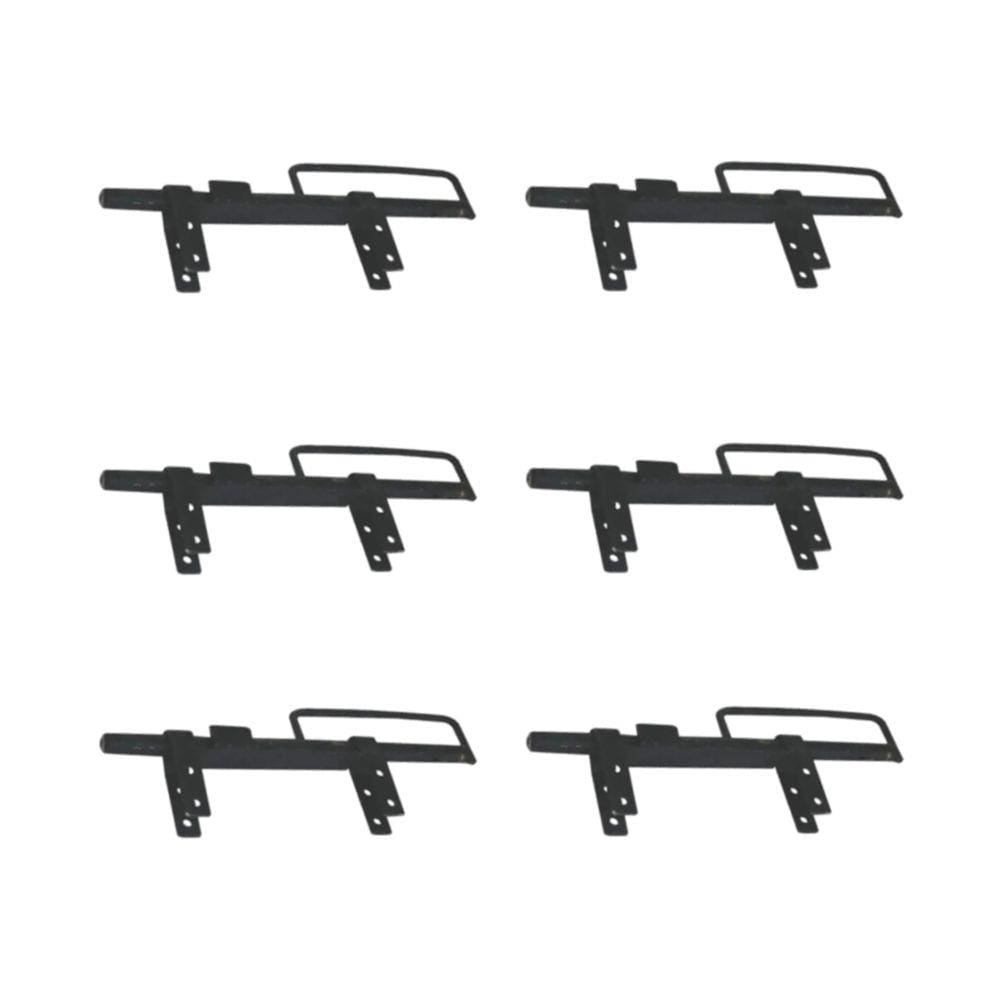 Kit 6 Trincos Cavalo com Alça Portão Porteira em Aço 370mm