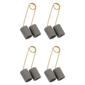 4 Unidades Rolo Poliéster Pinta Grade e Cercas Duplo 5cm Roma