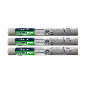 Kit 3 Rolo Big Resimax Epóxi Resina Piso Alto Rendimento 46cm