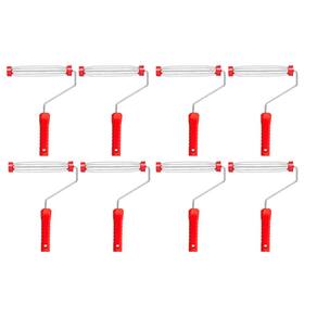 Kit 8 Garfo Para Rolo Pintura Suporte Sem Rosca 23cm