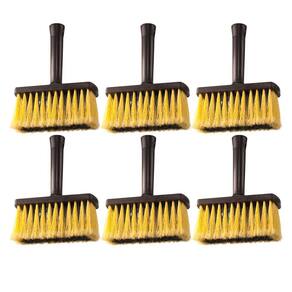 Broxa Trincha 15 Cm Standard Atlas Pintura Limpeza 6 Unidades