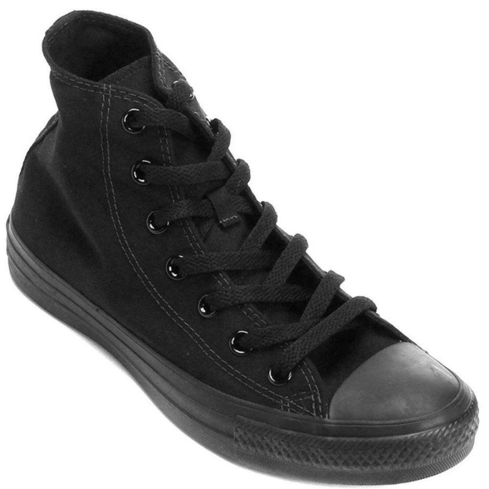 All star masculino preto | Casas Bahia