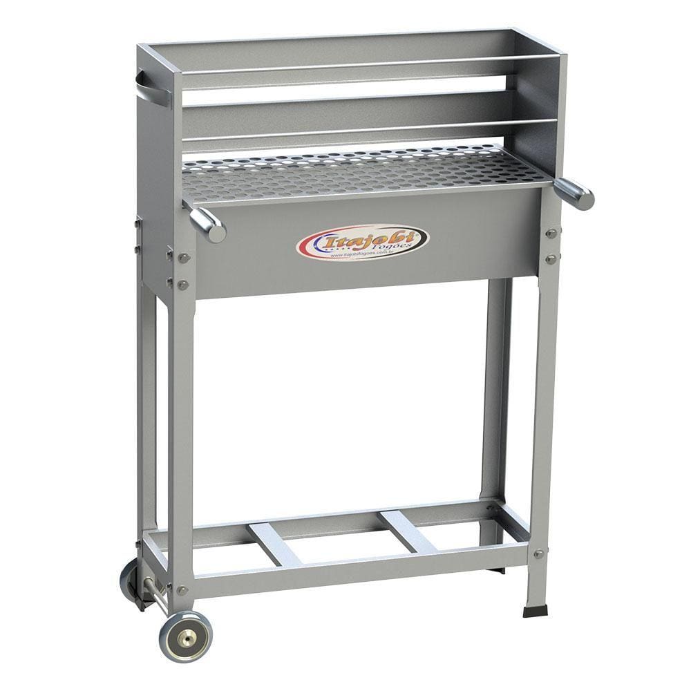 Churrasqueira Itajobi 71,5x53x27 cm Inox Linha Bar 2 Estágios