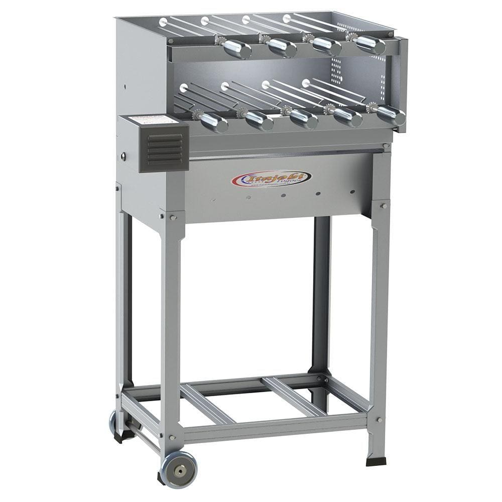 Churrasqueira Itagrill Plus Luxo Itajobi Inox 7 Espetos Elétricos Giratório