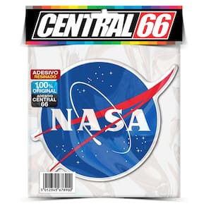 Adesivo Redondo Nasa Resinado