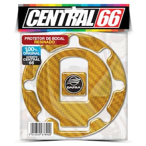 Protetor Bocal Tanque Moto Dafra Next 250 Adesivo Dourado