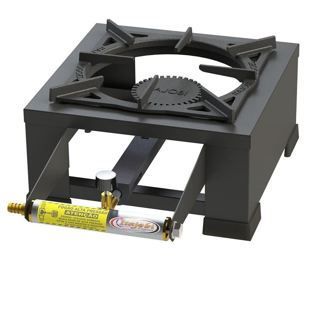 Fogão de Mesa Itajobi 1 Boca Simples Alta Pressão