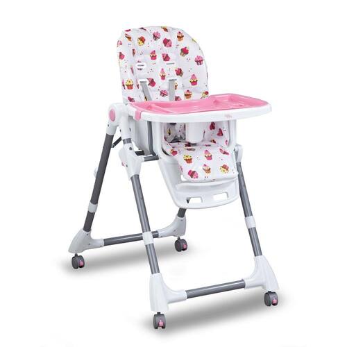 Cadeira Cadeirão Alimentação Bebe Infantil Cherry Criança Rosa Menor preço em Cadeira Cadeirão Alimentação Bebe Infantil Cherry Criança Rosa