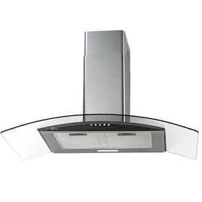 Coifa de Parede Fit 90 Cm Com Vidro Fischer
