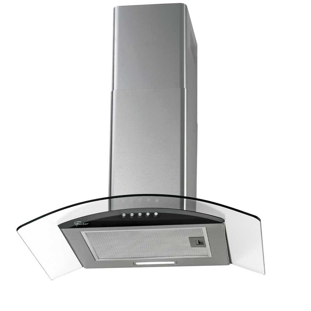 Coifa de Parede Fit 60 Cm Com Vidro Fischer